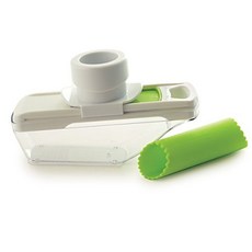 노르프로 갈릭 진저 베지터블 미니 슬라이서 갈릭 필러 포함, White+Green, 1개
