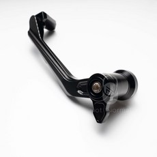 CNC鋁合金護弓 造型護弓 JET 六代勁戰 DRG mmbcu BWS SUI機車改裝防摔護手, 黑色, 1個