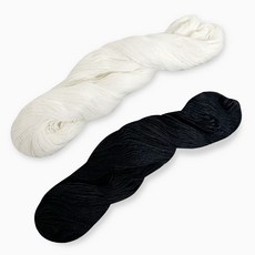 두꺼운 이불타래실 명주실 무명실 시침실 이불실, 검정색 1개, 1개