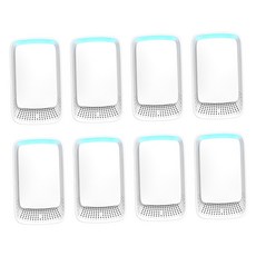 자동차 및 가정용 에너지 효율적인 주방 공기 정화기 ABS 텍스처, 8 pieces