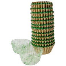 알템 반찬 컵 도시락 컵 8호 원형 500매 운룡녹 전자레인지 사용 가능 업무용 필름 케이스 A117501