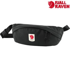 Fjallraven 北極狐 Ulvo Hip Pack Medium 深灰腰包 輕巧耐用 多隔層收納 健行戶外活動適用