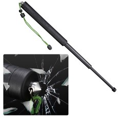 접이식 3단 호신봉 3단봉 휴대용 진압봉 방범용 여성 호신용 무기 몽둥이, 다기능 호신용봉