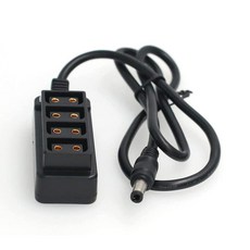 SZRMCC Tilta GravityG DC D 4 ARRIRED 시리즈 용 5.5x2.5mm에서 탭으로 방향 스플리터