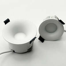 알라딘라이팅 55mm(2인치) 다운라이트 LED 매입등 8W 안드 확산형, 1개, 4000K 주백색(아이보리빛)
