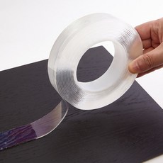 아트홈 브라이텍스 실리콘그립테이프 3M / 양면테이프 초강력접착제 자국없이깨끗한 클리어겔, 1개