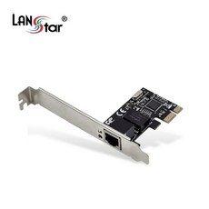 랜스타 PCI express 기가 랜카드 리얼텍 RTL8111C 칩셋, LS-PCIE-EX1C, 1개