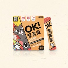狗班長 貓狗通用-怪獸部落 OK！葉黃素（1.5G 30包）視力保健, 1個, OK！葉黃素視力保健