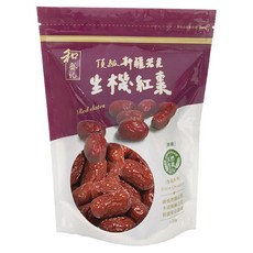 和盛記特級生機若羌紅棗王(150g/包), 3個, 150g