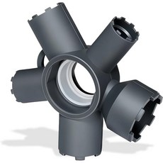 10-in-1 수도꼭지 에어레이터 제거 도구 키트 - M16.5M21.5M22M24M28 사이즈용 범용 키 및 화면 도구절단 원형 헤드 욕실 주방 싱크대 수리