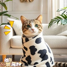 고양이 긁힘 방지 고양이 옷 타월 고양이 목욕, 1개, 페인트 35x35cm 1개 1.5kg 이하