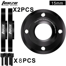 허브스페이스 휠 2pcs 4x100 56.1 자동차 용 알루미늄 스페이서 어댑터 확대 키트 미니 소형 쿠퍼 쿠페 Cabrio Clubman One Roadster Separador, [02] M12X1.5, [03] 15mm-2pcs