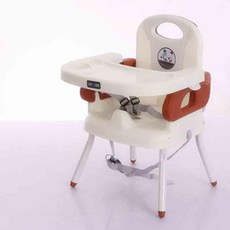 兒童餐椅 寶寶餐椅 防摔便攜外出幼兒園小板凳, 【咖啡色】寶寶吃飯桌+安全帶,普通款 無高腿【廠家直銷】