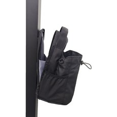 多功能運動水壺包 胸包 揹包 運動腰包 跑步水壺腰包 防刮防水 超大容量手機包 男女適用 桃園出貨, 1個, 升級⭐吸水壺包【黑色-2塊強】