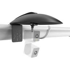 VOMENC Wyze R-ing Blink Eufy Arlo TP-Link Tapo 카메라와 호환되는 홈통 마운트가 있는 날씨 보호 햇빛 가리개 카메라 커버 1/4 나, VOMENC Wyze, R-ing, Blink, Euf