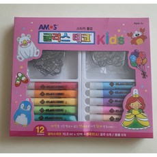 아모스 글라스데코 키즈 1, 핑크, 1개