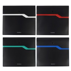 블랙 똑딱이 A4 서류화일 바인더