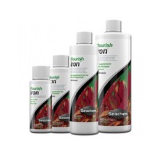 Seachem 西肯 高濃度鐵質水草液肥，促進紅色水草生長，葡萄糖酸鐵配方, 1個, N-2475高濃度鐵質添加劑100ml