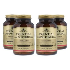[정품 미국 배송] 솔가 에센셜 아미노산 컴플렉스 90정 (베지캡슐)-4개 Solgar Essential Amino complex (90 Vcaps) 아미노 컴플렉스 피로회복, 360정, 1세트