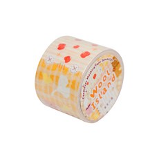 디어플레이스 패치워크 마스킹테이프 다꾸 스티커 30mm x 3m, 1개, 1 울 아일랜드