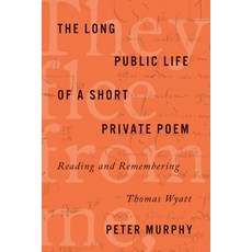 (영문도서) The Long Public Life of a Short Private Poem: Reading and Remembering Thomas Wyatt Paperback, Stanford University Press, English, 9781503609280