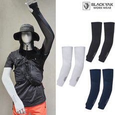 블랙야크 토시 1+1 메쉬 냉감 UV차단 손등형 손가락 걸이 핑거 쿨토시(블랙 네이비 화이트), 6블랙+블랙