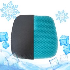 5세대 특대형 벌집 쿨 방석 커버 여름 통풍 젤리 쿠션, 상세페이지 참조