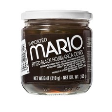 마리오 피티드 블랙 오히블랑까 올리브, 310g, 3개