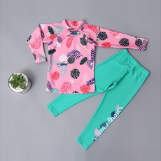 유아 주니어 남매룩 트로피컬 래쉬가드 상하세트 [당일발송]