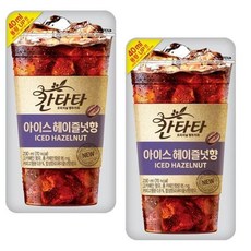 마켓다인Z 아이스헤이즐넛커피230ml 20팩 편의점아이스커피, 10, 230ml