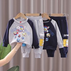 Wendy丨 Wendy丨奧特曼衣服套裝，兒童秋冬長袖超人力霸王男童裝