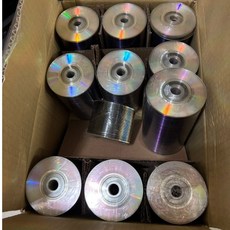 中環A級 8CM無印刷DVD-R 4X 空白光碟/1.4G/30MIN, 1個