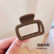 方形小號抓夾女新款發抓後腦勺盤發發夾半扎髮卡鯊魚夾子頭飾