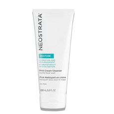 NEOSTRATA Restore PHA 크림 클렌저 민감한 피부를 위한 젠틀 데일리 하이드레이팅 페이스 워시 및 메이크업 리무버 201.1ml(7.1온스) 258979, NEOSTRATA Restore PHA 크림 클렌저,