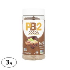 피비투푸드 땅콩 분말 코코아, 184g, 3개