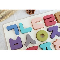 자음 모음 한글배우기 유아용 자석붙이기 퍼즐교구 유아퍼즐 퍼즐맞추기 조각맞추기