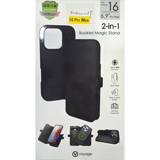 voyage iPhone 16 Pro Max 磁吸分離 2合1錢包手機殼 隱形支架 防震防刮