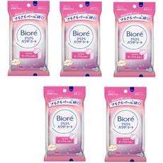 비오레 사라사라 파우더 시트 비누향 10매입 5개