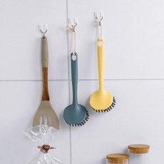 긴 손잡이로 깨끗하게 욕실 주방 청소용 브러쉬 주방용품 청소솔 청소용품, 3.화이트, 3.화이트