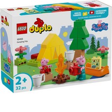 樂高 10452 DUPLO 粉紅豬小妹露營之旅, 1個, 混合色