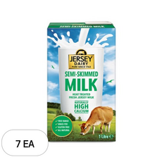 저지데어리 저지우유 1L, 7개