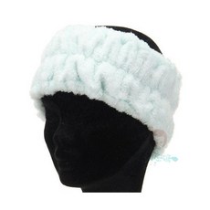 日本 白雲 HACOON 純棉洗臉髮帶 11 x 19cm 多款供選, 1個, 天藍色