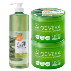 알로에 베라 수딩젤 1000ml 1+1 외 BEST 온가족 바디 얼굴 수분 진정 보습 케어, 2개, 1L