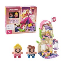 마리오넥스 미니와플 소프트 블록 퍼즐, 판타지 타워 148pcs, 1개