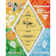 다각형 도구: 7.6cm(3인치) 스트립에서 4가지 모양 툴 컷, 다각형 도구: 7.6cm(3인치) 스트립에서 4가지 모