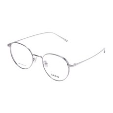 CARIN GUS R C2 銀色眼鏡 韓國明星同款 素顏大框純鈦眼鏡