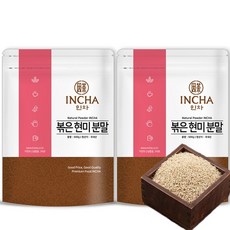 볶은 현미 분말 가루 1kg [500gX2개], 500g, 없음