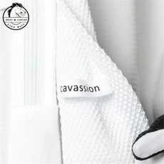 말을 탈 때 Cavassion Equestrian Knight 니트 타이, 02 Whte Adualt L, 1