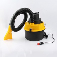 兩用桶式汽車吸塵器 12V 車載手提圓桶吸塵器, 常規黃色, 常規黃色