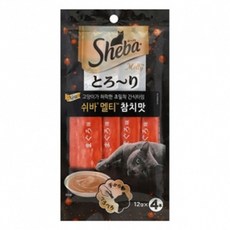 반려묘 습식 간식 참치 12g 4개입 1P 영양 파우치_ 2027564EA, 1